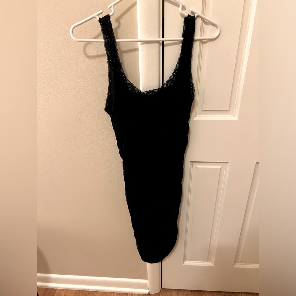 MODA Lacey black dress, free beauty gift with purchase